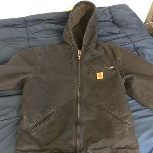 Large Black Carhartt Sandstorm Jacket